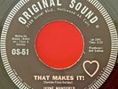 JAYNE MANSFIELD That Makes It 1965 ORIGINAL SOUND PROMO 45 w Eddie Cochran