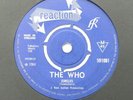 THE WHO CIRCLES rare B-side Variant of SUBSTITUTE Withdrawn REACTION 591001 VG+