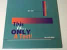 Razormaid Records – SP-017 - This is Only a Test  - 2 Record Set Red Vinyl 1990
