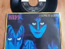 PICTURE SLEEVE - KISS - I LOVE IT LOUD - MINT MINUS