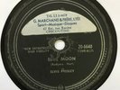 1956 ELVIS PRESLEY 78 RPM RCA CANADA 20-6640 BLUE MOON JUST BECAUSE G+ and VG