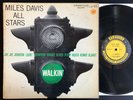 MILES DAVIS ALL STARS Walkin' DG MONO JAZZ LP on PRESTIGE PRLP 7076