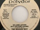Soul Funk Promo 45/ The  Reason Why 