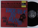 BIG BILL BROONZY Trouble In Mind FONTANA LP VG+ mono france