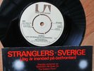 STRANGLERS 7” Sverige 1978 SWEDEN-ONLY pressing, sung in SWEDISH punk CLASH