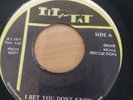 Reggae 45 - D Brown - D Robison - I Bet You Don't  Know - Skin, Flesh, & Bones