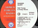 Neil Young-Ragged Glory RARE AFRTS Armed Forces Radio DJ Promo LP
