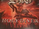 DIO HOLY DIVER LIVE VINYL-30TH ANNIVERSARY EDITION 3 LP -180-GRAM RED VINYL