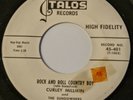 RARE Rockabilly 45 CURLEY MILLIKIN Rock and Roll Country Boy 1959 on TALOS mp3