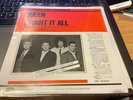 Queen I Want It All Japan Import Promo + Insert Japanese  7”ps Original