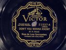 78 RPM -- Ross De Luxe Syncopaters, Victor 21537, EE+ Territory Jazz
