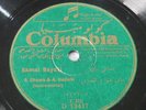 SAMY CHAWA & A. OUDZABI Syrian Arabic violin 78 rpm LISTEN