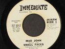 SMALL FACES: mad john IMMEDIATE 7