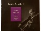 Rare Janos Starker, Gerald Moore – A Cello Recital Columbia records