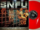 SNFU- Never Trouble Until.... LP (2013 Vinyl EX) **HAND SIGNED AUTOGRAPHS** Punk