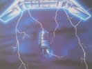 METALLICA - RIDE THE LIGHTNING. ORIGINAL UK VINYL WITH MERCHANDISE SHEET. MFN27.