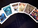DIY 6 Handmade Sturdy Ceramic Poster Coaster JACK WHITE BLACK KEYS CAGE ELEPHANT