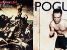 2 Original LP's THE POGUES Peace & Love and Rum Sodomy & The Lash Records Island