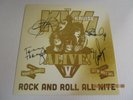 KISS KRUISE V Rock And Roll All Nite SIGNED AUTOGRAPHED BY ALL 4 MEMBERS New