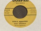 HILLBILLY GOSPEL 45 Early Upchurch PAUL'S MINISTRY VG