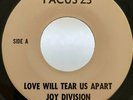 New Wave 45 Joy Division Love Will Tear Us Apart on Facus 23 HEAR