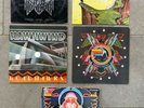 HAWKWIND MOTORHEAD LEMMY FIVE ORIGINAL UNITED ARTISTS LPs IN SUPERB CONDITION