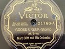 MART BRITT Goose Creek / Only an Angel Victor 21760 US-1928 10