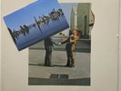 PINK FLOYD Wish You Were Here LP RARE first 1st pressing  w postcard EX