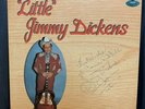 Little Jimmy Dickens Autographed Record Album The Best Of. Grand Ole Opry Legend