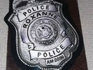 THE POLICE : ROXANNE/CAN'T STAND LOSING A&M BADGE SHAPED PICTURE DISC 1979.