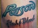 Poison Flesh and Blood Vinyl LP  Original Press  Rare  Promo C1-91813 Near Mint