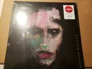 Marilyn Manson We Are Chaos Target Exclusive Black Ice Vinyl LP Rock + Art Print