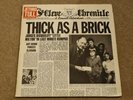 Jethro Tull Thick As A Brick 1973 Repress In Folded Newspaper Sleeve UK VINYL