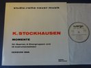 NM STOCKHAUSEN - MOMENTE (1965 VERSION) LP, Martina Arroyo, WERGO WER 60024