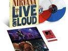 Nirvana - Live and Loud SPLIT RED BLUE coloured VINYL 2LP 500 COPIES ONLY