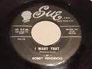 NORTHERN SOUL POPCORN 45 BOBBY HENDRICKS 