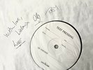 The Duke Spirit 12” Test Pressing Fully Signed Blue And Yellow Light Vinyl LP
