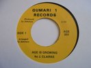 J CLARKE  Age Is Growing GUMARI Killer  Roots Steppers Reggae 7