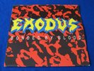 EXODUS / Bonded By Blood OG 2nd PRESS UK 1989 DIFF COVER LP THRASH HEAVY METAL