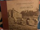 LEAD BELLY:  Negro Sinful Songs (5x disc album, Musicraft, 1939)