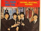 The Beatles PROMO 45 record CRYING WAITING HOPING, Deccagone Green vinyl PS