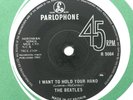 THE BEATLES I WANT TO HOLD YOUR HAND EMI Solid Centre  EX