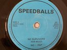 SPEEDBALLS - NO SURVIVORS - ORIG UK 1979 MOD PUNK NEW WAVE LTD 1000 KBD