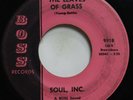 SOUL INC. - THE LEAVES OF GRASS / MIDNIGHT HOUR - ROCK 45