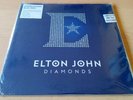 Elton John Diamonds Ultimate Greatest Hits Blue Colour Vinyl LP Sealed Exclusive