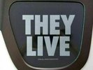 John Carpenter - They Live - Colored Reverse Purple and Blue Splatter Vinyl New