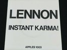 John Lennon With The Plastic Ono Band Instant Karma (with original sleeve) 7