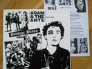 ADAM & THE ANTS loud UK punk MINT powerful DEMOS 1977-1979 'Bondage Punks' CLASH