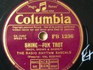 RADIO RHYTHM RASCALS (Val Rosing) Shine/Whispering (E+) Hot