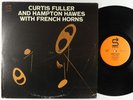Curtis Fuller & Hampton Hawes - With French Horns LP - Status Mono RVG VG+
